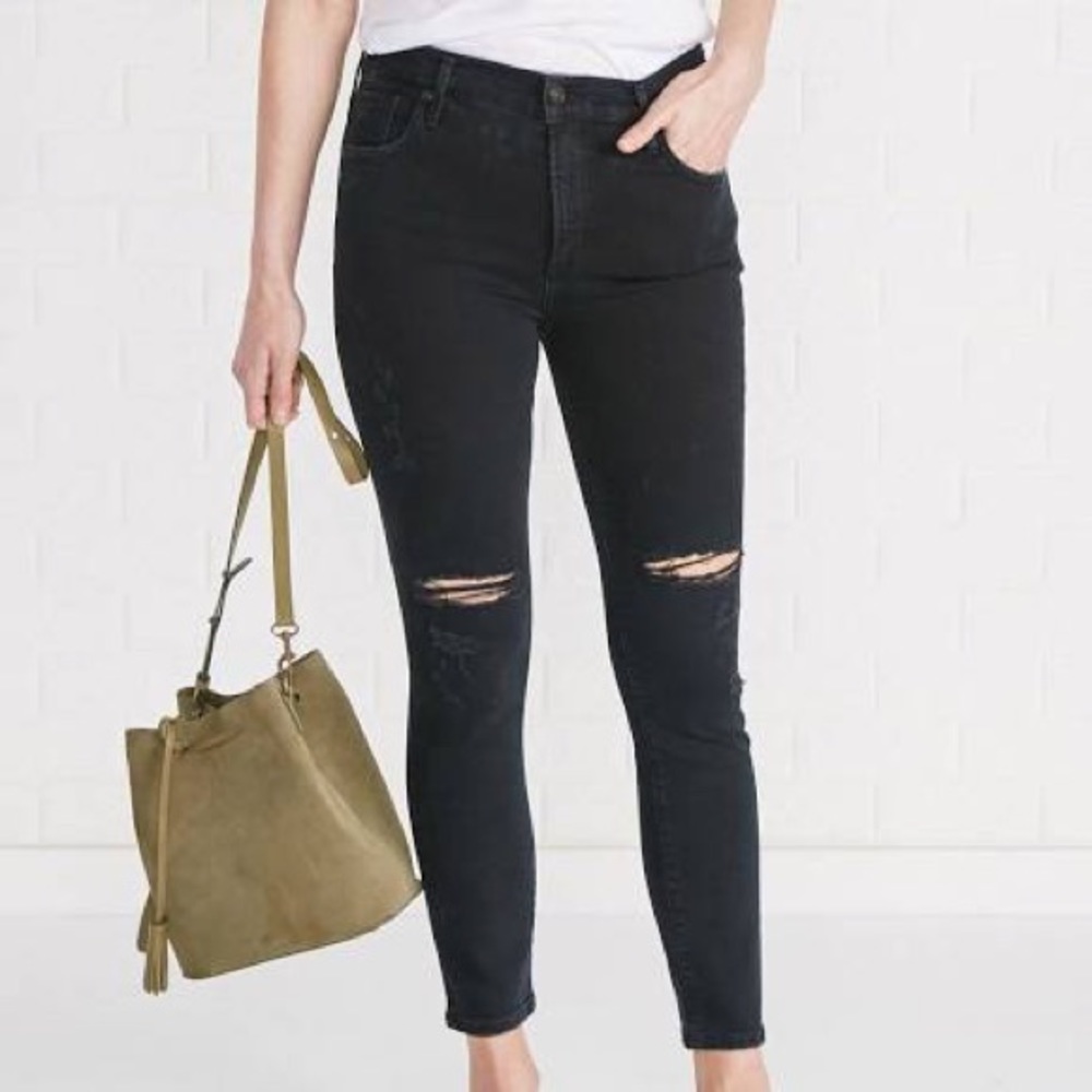 AGOLDE SUPER HIGH RISE ROXANNE JEANS